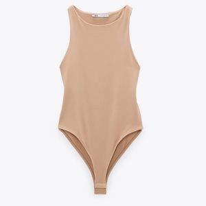 Zara Halterneck Bodysuit